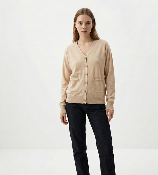 Cardigan Clásico con Bolsillos | Hilo Bremer | Art. 401